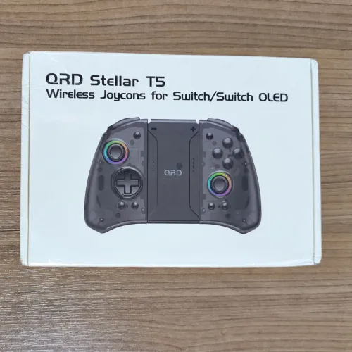 Controle QRD Stellar T5 Wireless para Nintendo Switch/Switch OLED Novo