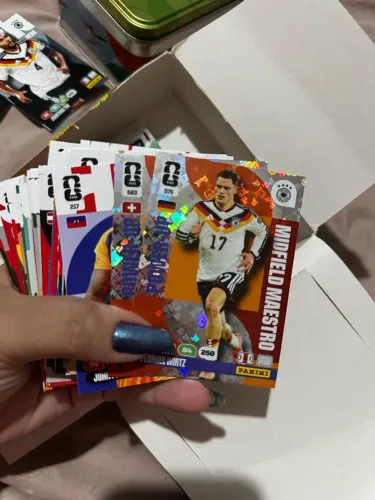 Kit 70 cards Adrenalyn panini copa do mundo 2026