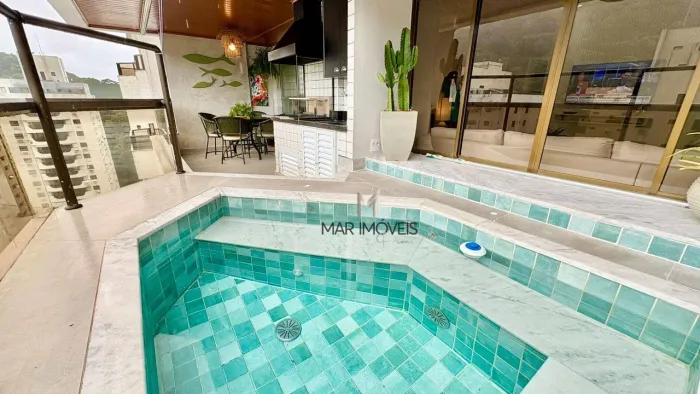 Apartamento com 3 suítes à venda, 140 m² por R$ 950.000 - Pitangueiras - Guarujá/SP