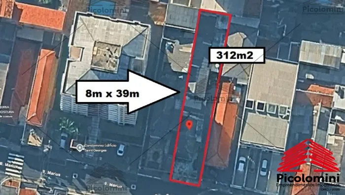 Terreno com 312m2, 8 x 39, Vila Prudente, a 400m da futura estação Santa clara Linha 2 - V