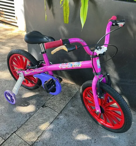 Bicicleta infantil Barbie Aro16.