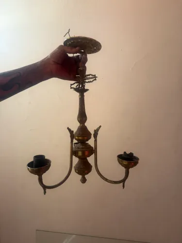 Lustre candelabro antigo 