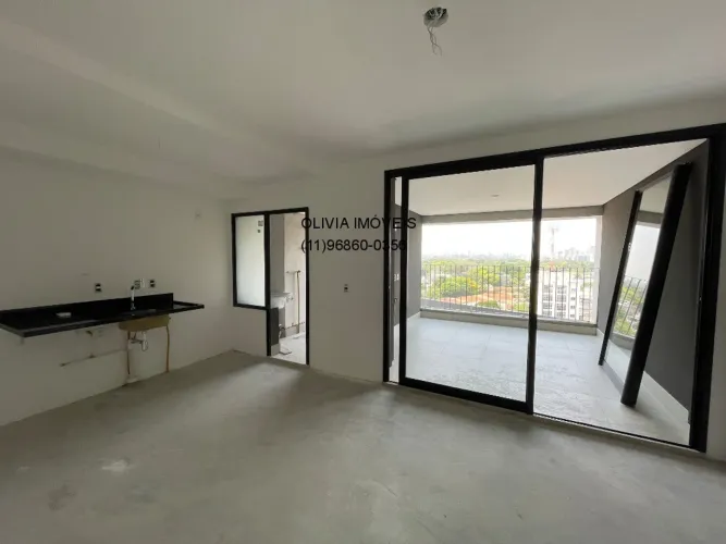 Apartamento à venda em Pinheiros, São Paulo-SP: 2 quartos, 1 suíte, 1 sala, 2 banheiros, 1