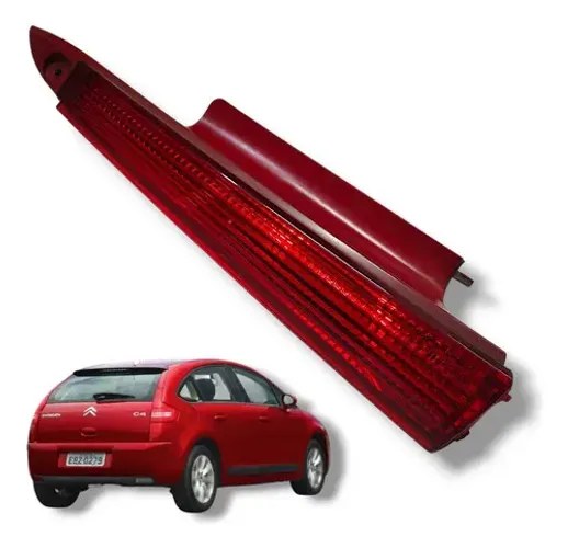 Lanterna Superior Traseira Citroen C4 Hatch 2008 A 2013 Esq Esquerdo/motorista Vermelho