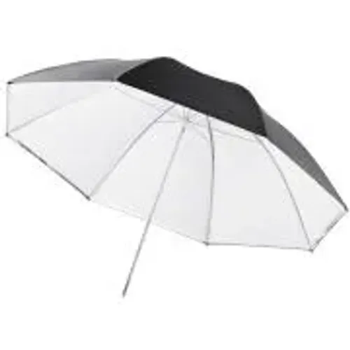 Sombrinha Fotografica Refletora 84cm Preta e Branca 3 EM 1 Greika - Mod BW33