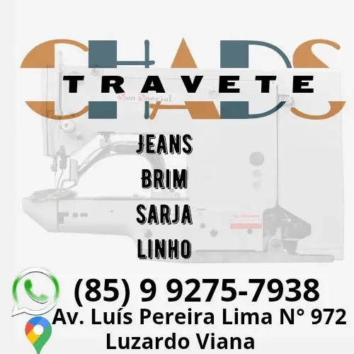 Serviço de costura e Manutençao Travete