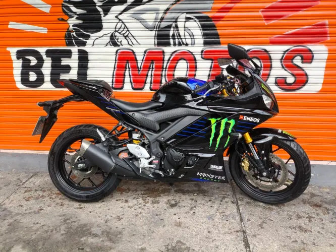 YAMAHA YZF R3 MONSTER 2020 ABS COM 8 MIL KM BEL MOTOS 