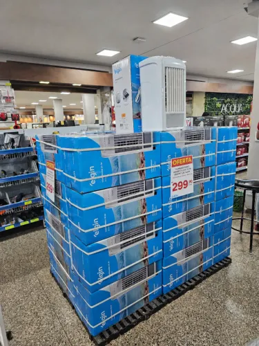 Climatizador e Umidificador de Ar 3.5 Litros Elgin (Retire na Loja Mais Perto da Sua Casa)