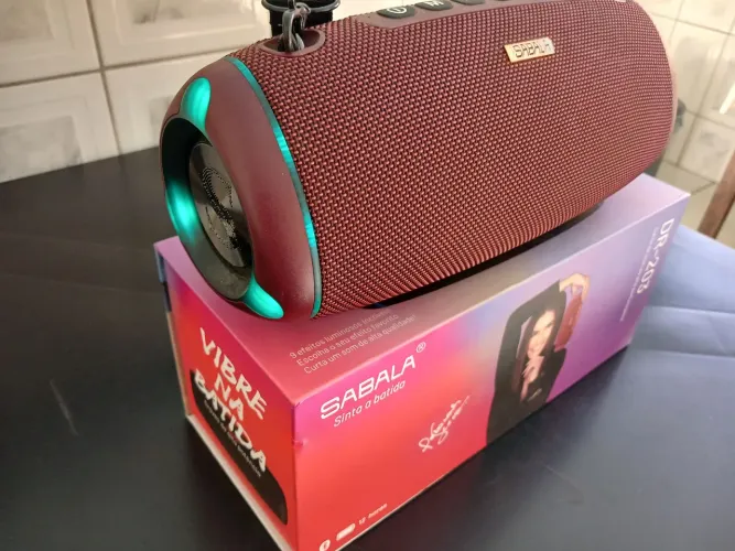 Cx de som Bluetooth Sabala Ótima potência