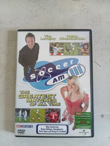 DVD Futebol Soccer AM III (Brasil x Itália 82, Maradona, Zico) - Importado