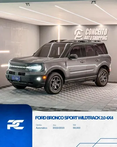 Ford Bronco Sport Wildtrak 2.0 TB 16V AWD AUT 2023