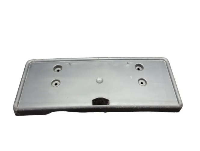 Suporte Placa Dianteira Jeep Compass 2022 Preto