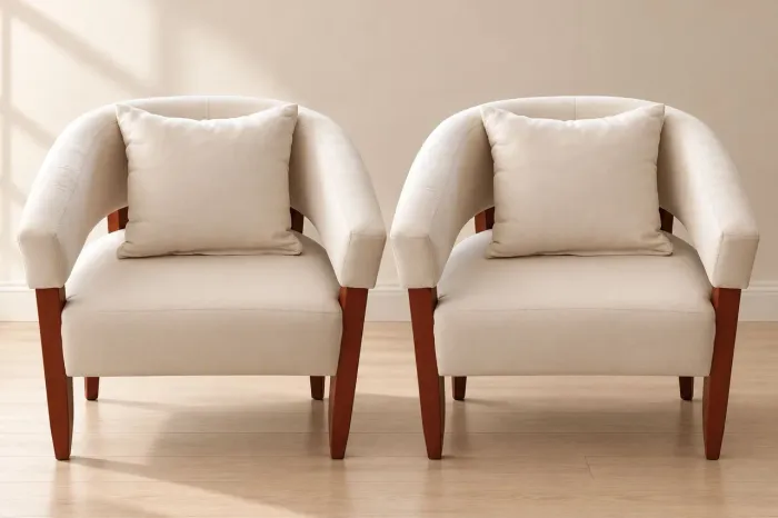 Vendo par de poltronas novas