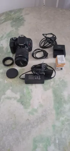 Câmera canon t4i astromodificada e itens inclusos
