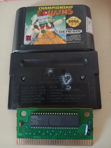 Championship Bowling original Mega Drive