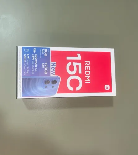 Celular Redmi 15C, 128GB