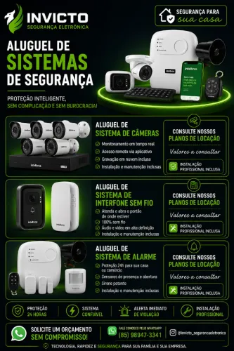 Aluguel Sistema de Segurança