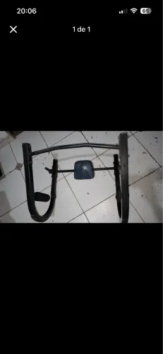 Aparelho Abdominal Profissional com Suporte para Anilhas