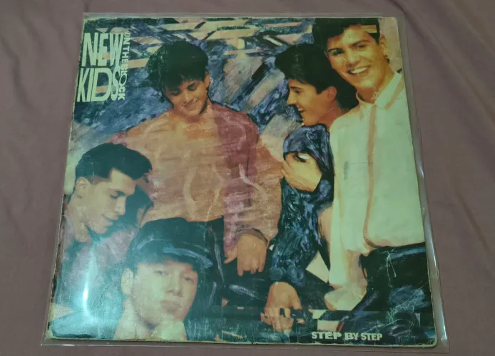 LP Vinil New Kids On The Block Step By Step 