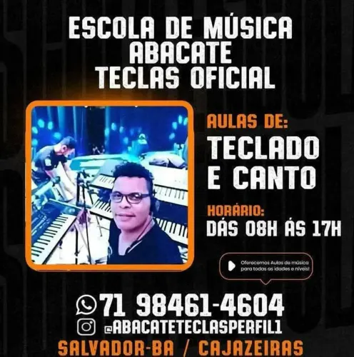 Aula de teclado em domicílio Águas Claras