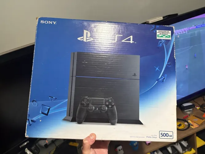 CAIXA PS4 original nacional