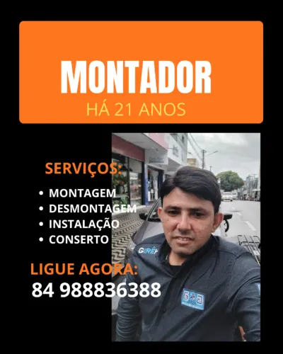 MONTADOR DE MÓVEIS EM GERAL