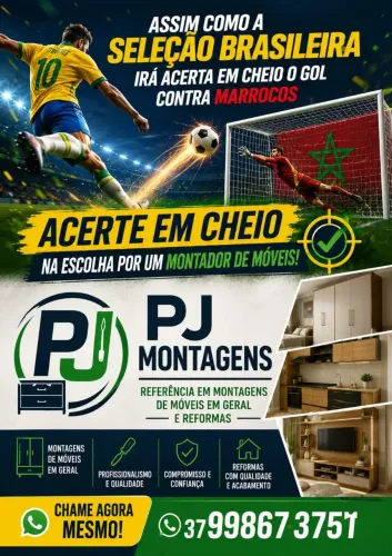 Acerte em cheio na escolha por um montador de móveis , PJ montagens Nova serrana MG 