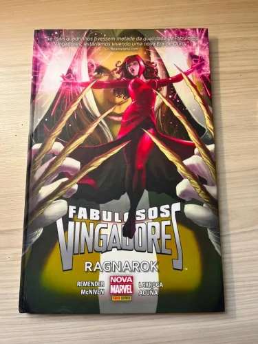 Livro HQ Marvel - Fabulosos Vingadores Ragnarok
