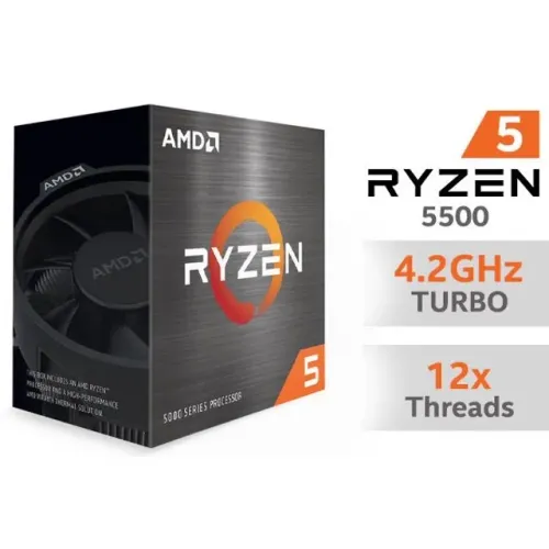 Rysen 5 5500 Novo com NF emitida a menos de 1 mês
