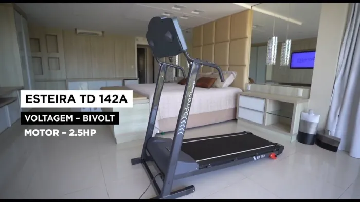 Esteira Elétrica Dream Fitness 142a