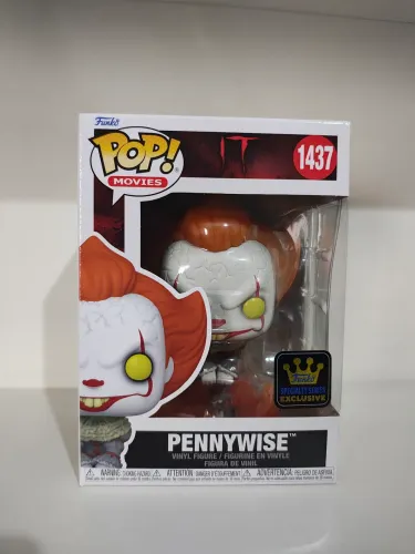 Funko Pop! Movies It A Coisa Pennywise #1437 Chase Glow Exclusivo - #1437