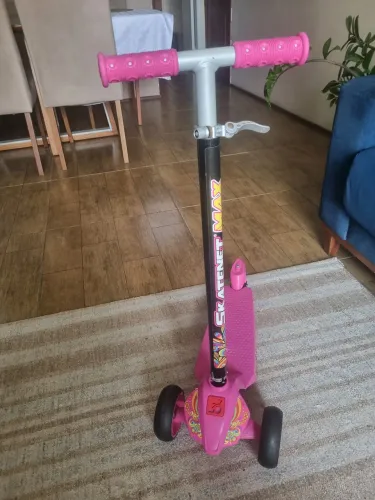 Patinete Rosa super novo