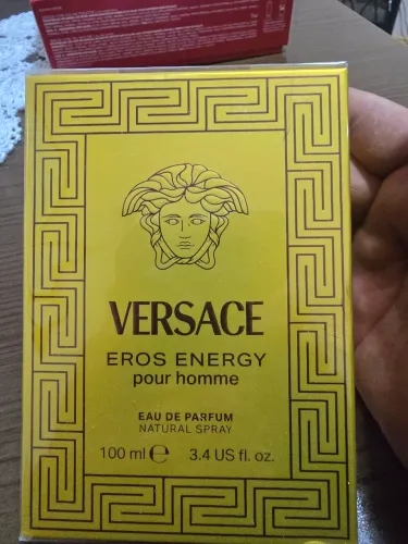 Versace eros energy lacrado com selo adipec