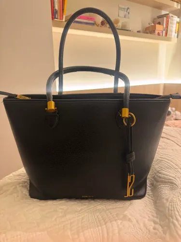 Bolsa de couro grande Santa Lolla