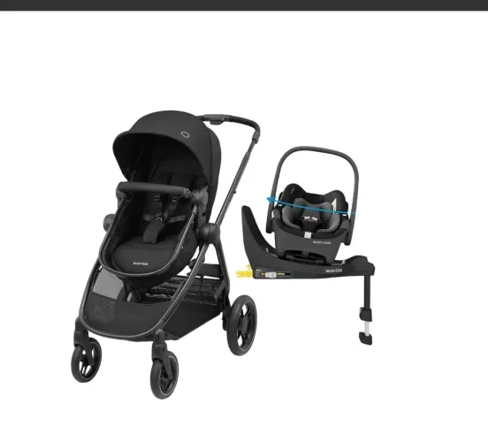 Carrinho e bebê conforto Maxi Cosi Anna 3