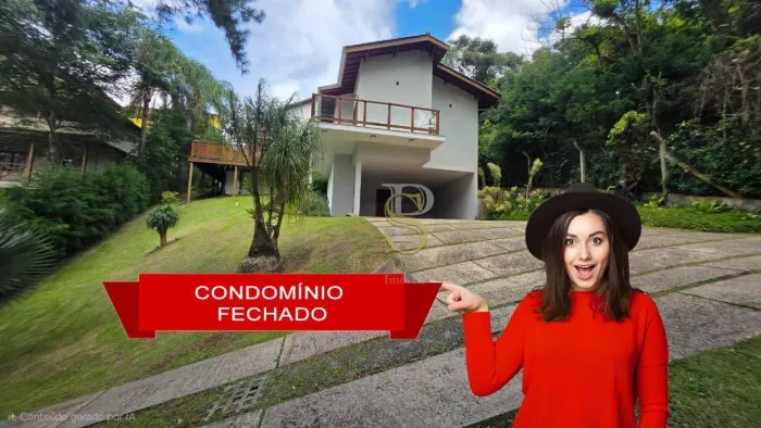 Casa de Luxo a venda Condomínio Fechado Clube da Montanha Atibaia SP