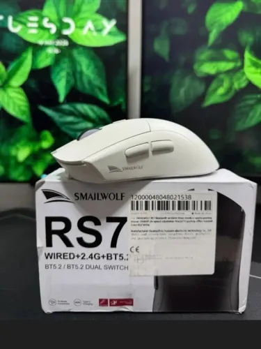 Mouse Gamer Smailwolf RS7 20000 DPI Sem Fio