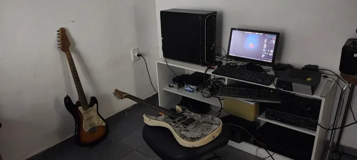 Estúdio completo de gravação 