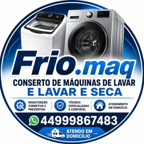 Consertos de máquinas de lavar roupa e geladeira