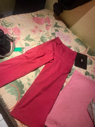 Calça de tecido 