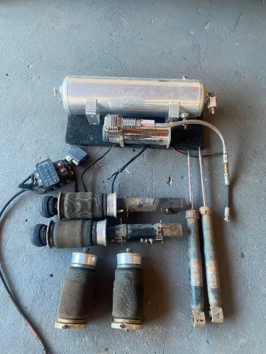 Suspensão a ar para MK4, BORA, GOLF, AUDI A3