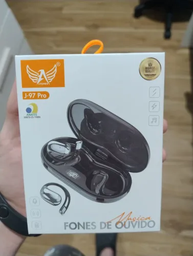 Fone de ouvido com caixa tudo original 