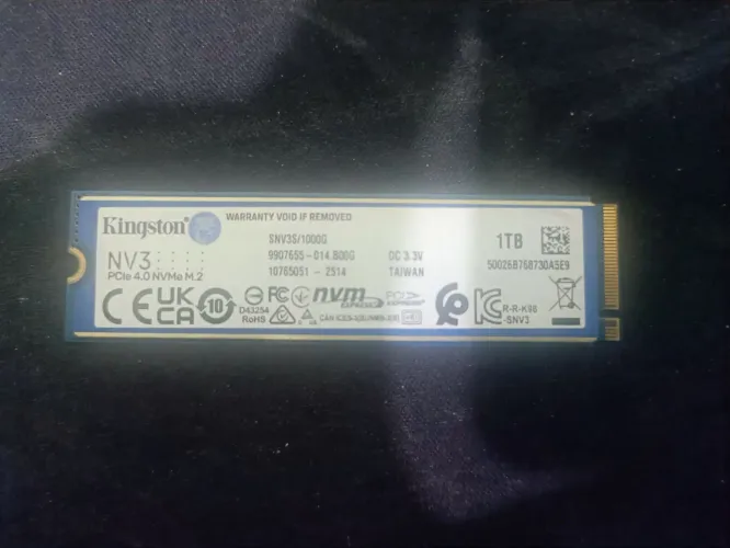 Nvme 1tb leitura 6000mbs