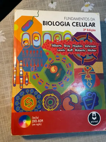 Livro Fundamentos da Biologia Celular - Alberts (3ª Ed.) - Excelente Estado 
