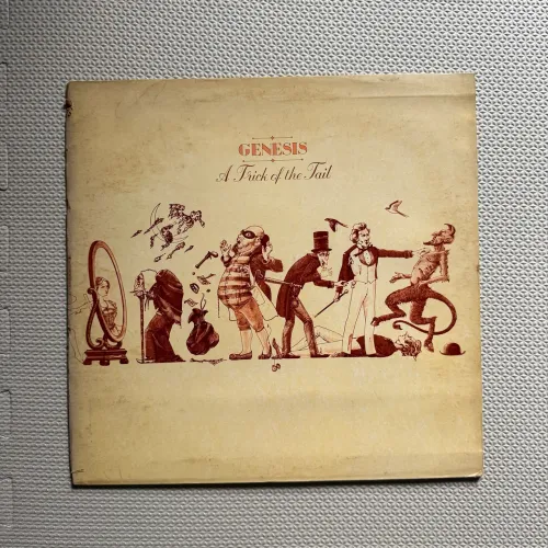 Genesis - A Trick of the Tail 1976 LP Vinil Gatefold, mídia perfeita 