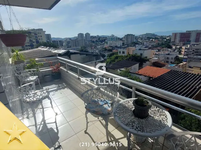 Apartamento com Varanda e Vista Livre em Prédio Pequeno no Cachambi! M93S