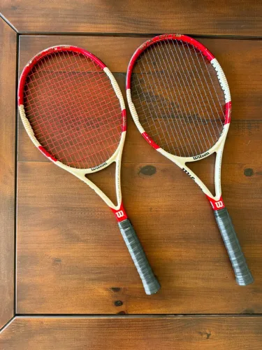 Raquetes Wilson BLX Six.One 95 332g 18x20 L3 (preço pelo par)