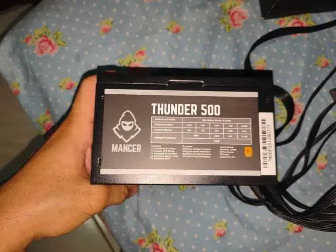 Fonte 500w 80plus bronze