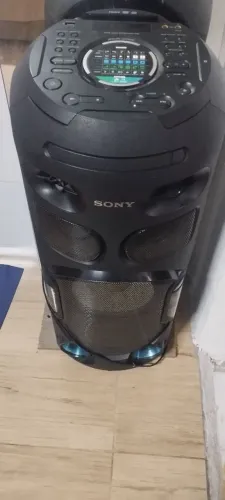 vendo caixa de som sony v42 top telefone pra contato 