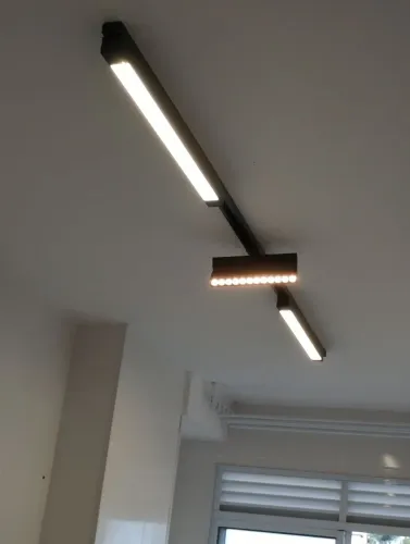 Luminária Led 2m de Trilho 3 Spots